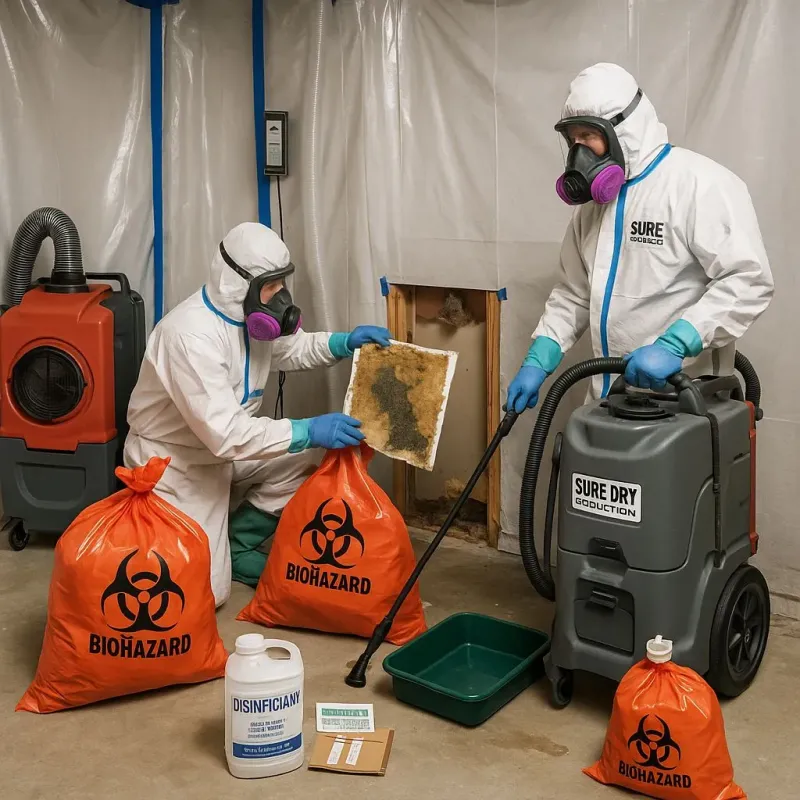Contaminated Water Handling Protocols process in Belmont, CA